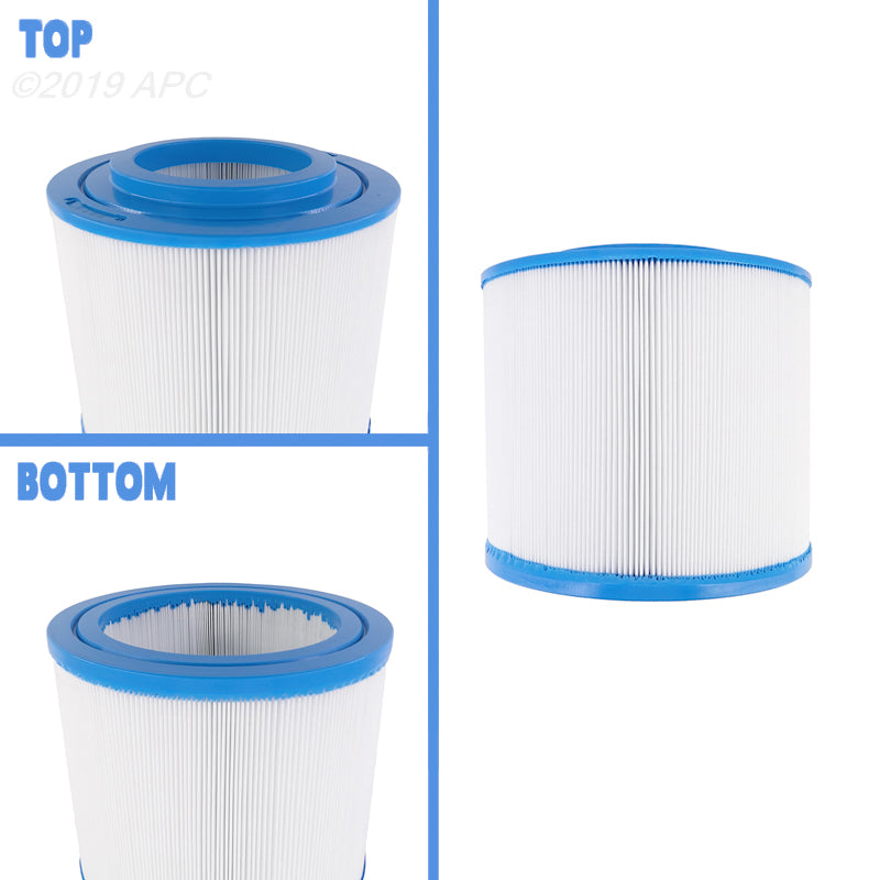 APC Cartridge 8IN X 6 5/8IN 25 SqFt HF-MAS08-01 FC1008 Eco Pure