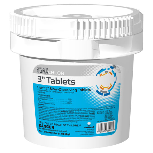 DuraChlor 4 Lb 3" Wrapped Tab Sanitizers