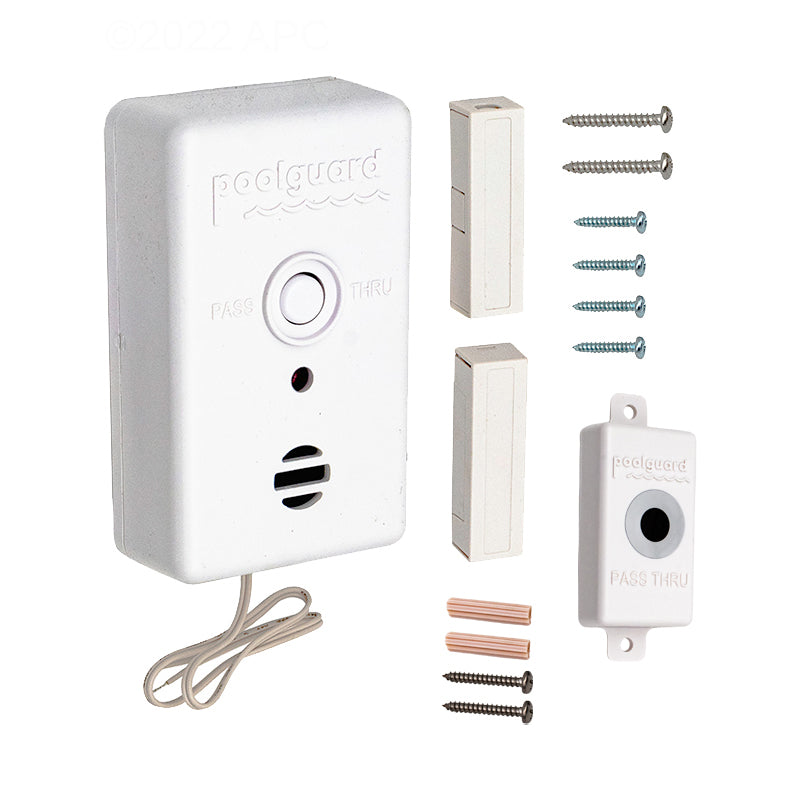 Pool Guard DAPT-WT Wireless Door Alarm with Outdoor Pass-Through Transmitter