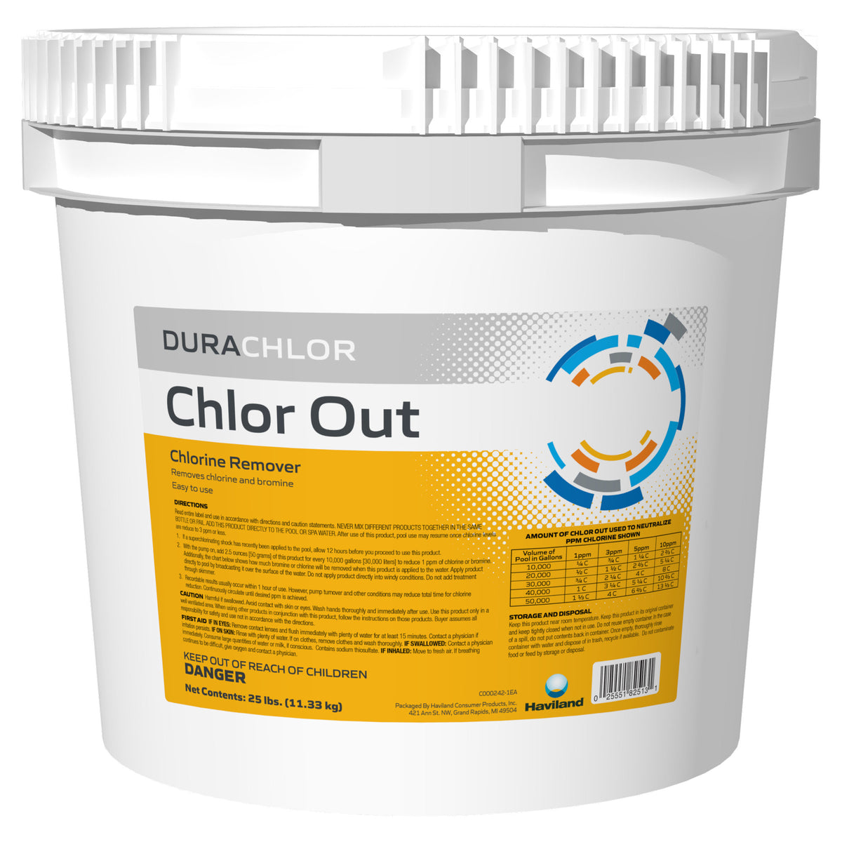 DuraChlor 25 Lb Chlor Out Chlorine