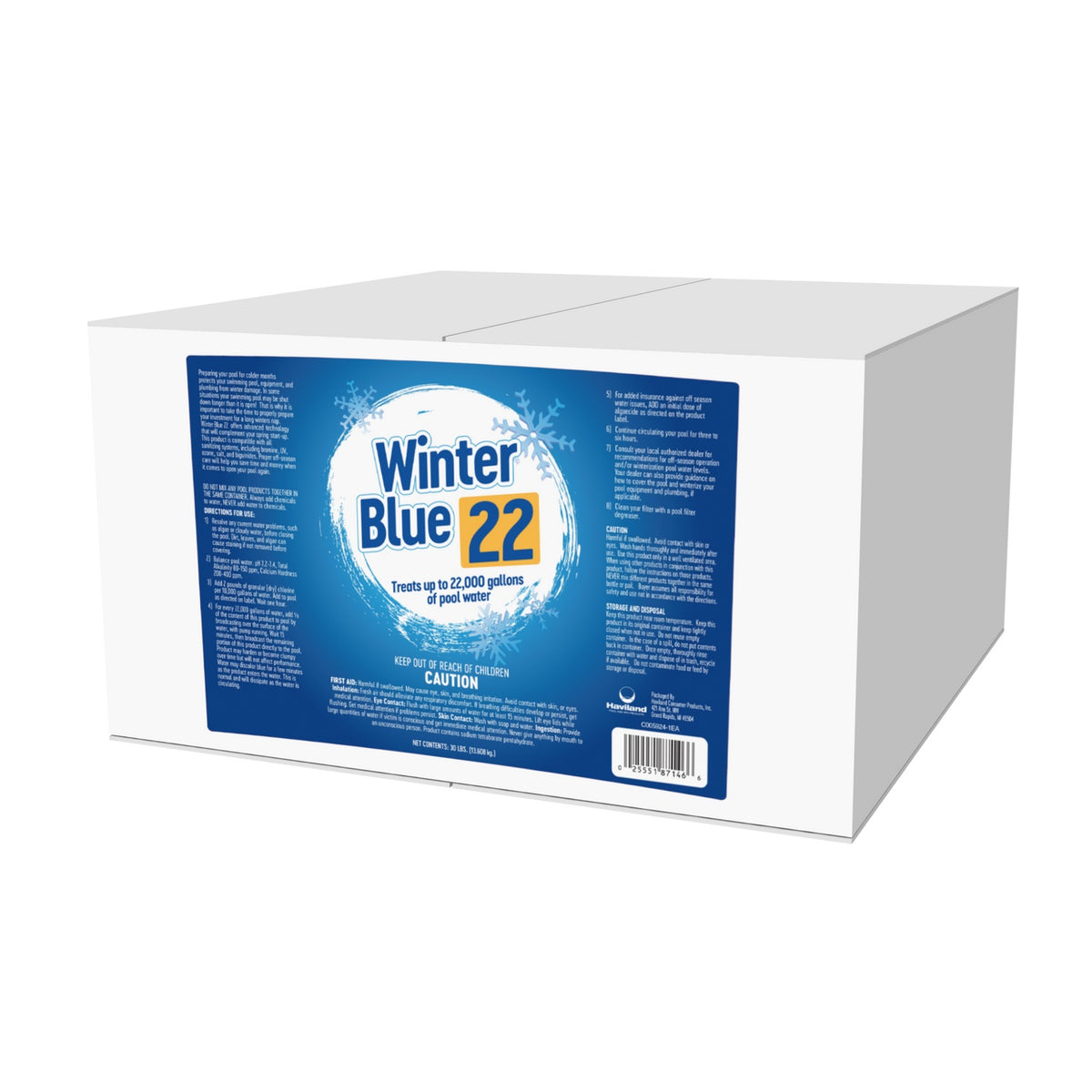 DuraChlor 22K Gal Winter Blue 22 Kit 30Lb Bor W/ Stain Scale & Softeners Blnd