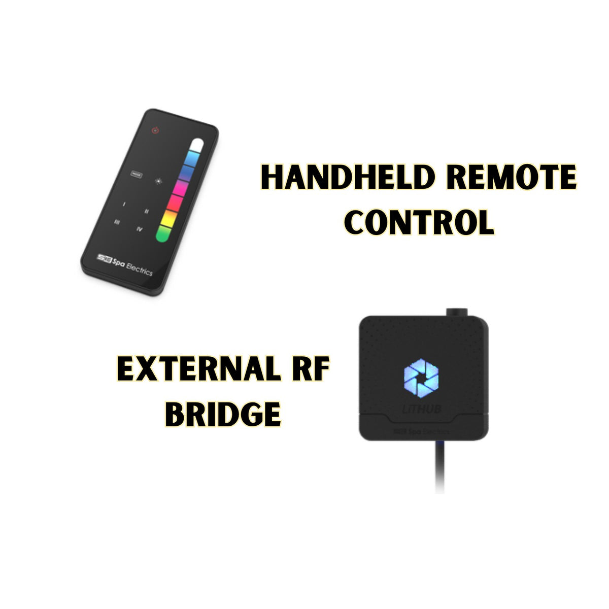 Spa Electrics Lit Yard 2Ch 12V 100W Controller Includes Rf Receiver & Handset 120V 60Hz Hardwired LIT Y2X RFH