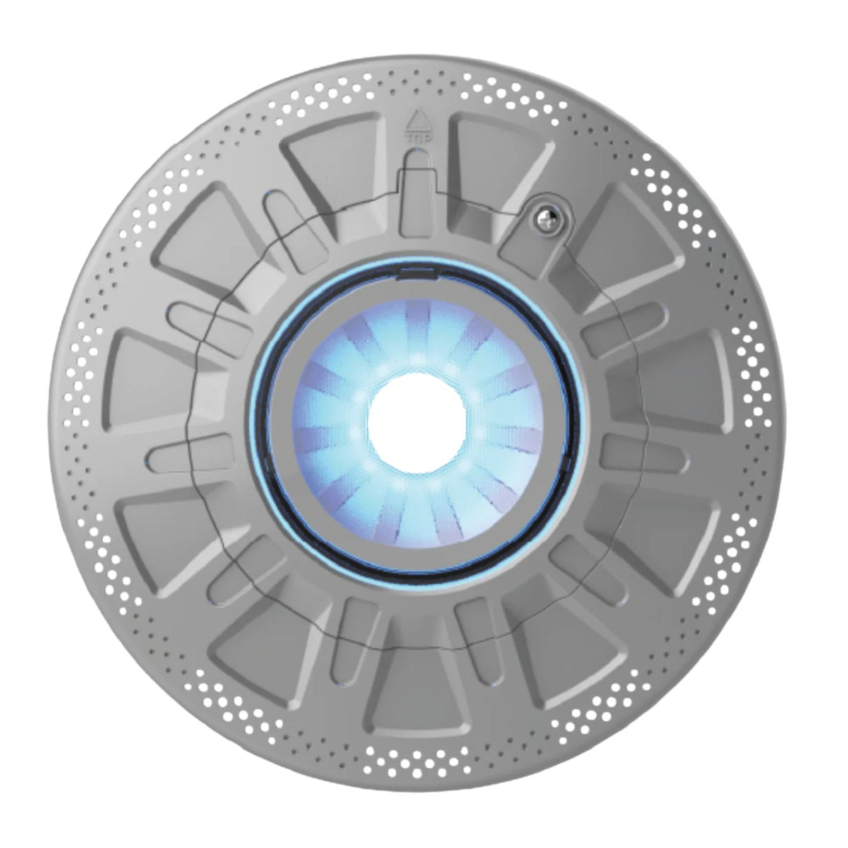 Spa Electrics R6 RETRO 6" Multi-Color LED Light, 6" Narrow Rim Niche Adapter, Grey Rim, 0.5' Cable with Joiner