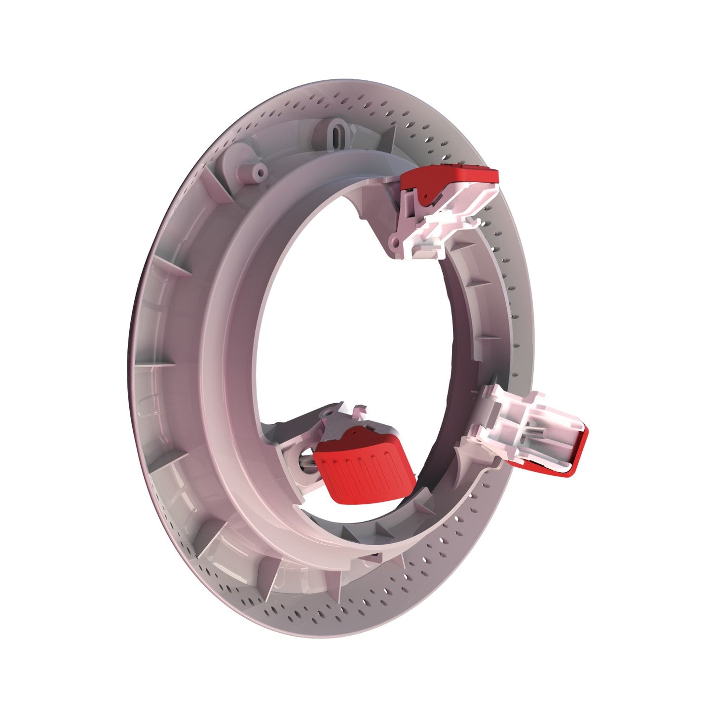 Spa Electrics Retro 8" R8 Warm-White 3K Led White 8" Niche Adapter, Plug Seal Assy Kit, White Rim, R8C L12 R1 WW3