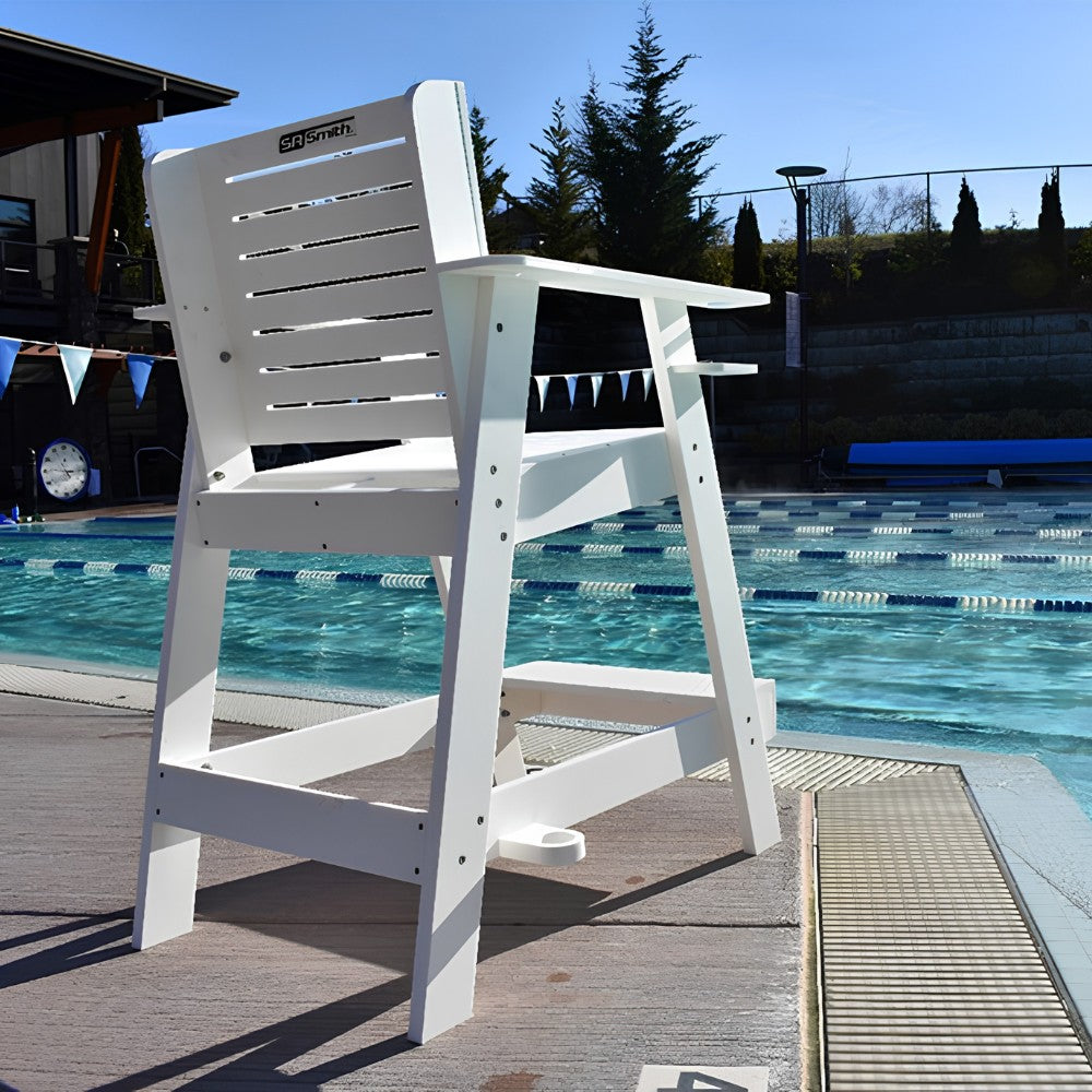SR Smith Sentry 30" Lifeguard Stand White SLGC-30