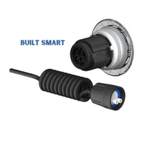 Spa Electrics Titan T1 Multi Plus DB Light Concrete Clear Rim & Bulkhead, 1.5" Thread & 100Ft Cable T1C L12 L3 CMP