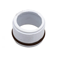 Waterway 212-4700B Poly Gunite Threaded Retainer Ring with O-Ring, White