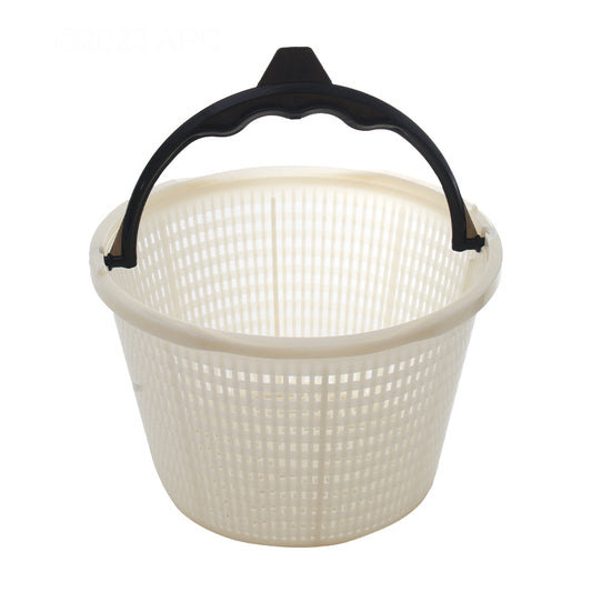 Waterway 542-3240B Renegade Pool Skimmer Basket with Handle, White