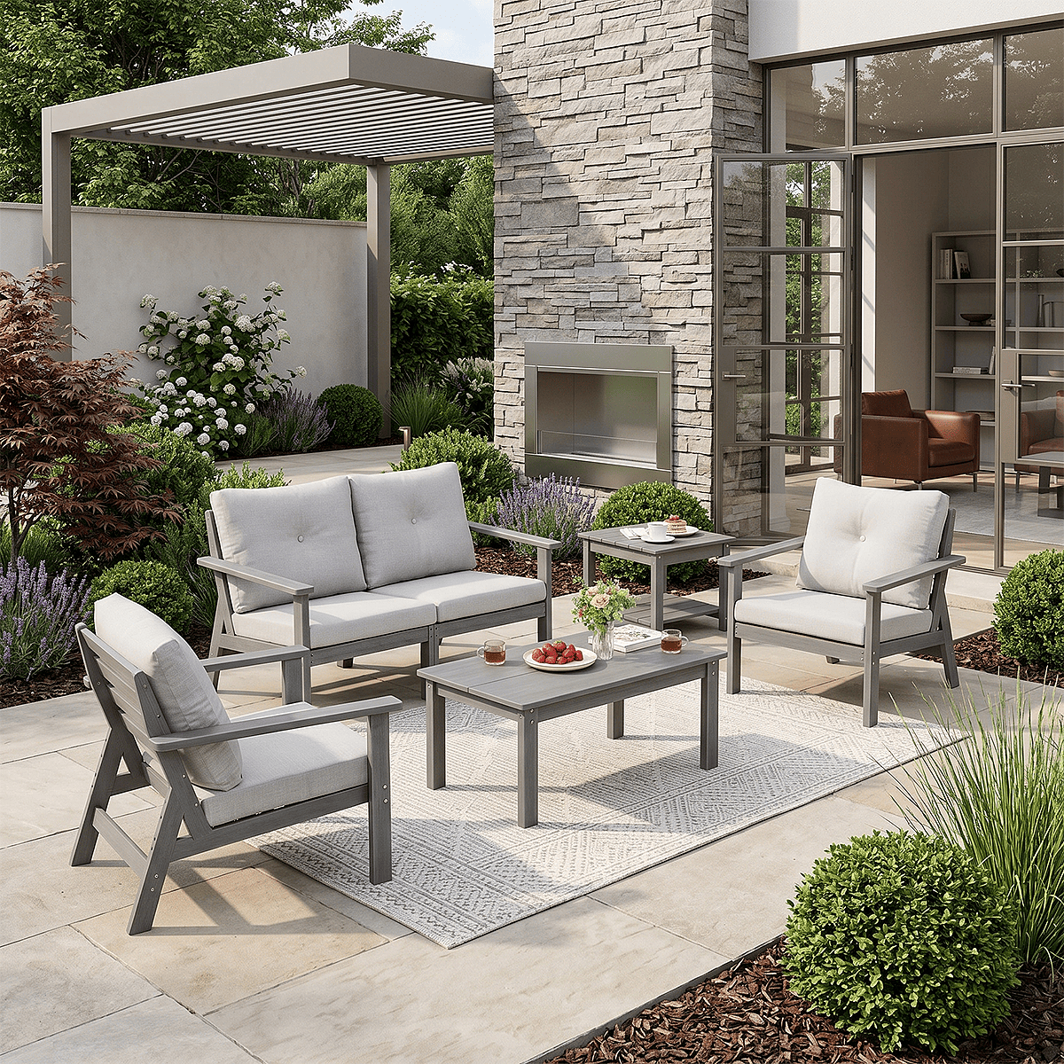 Corex HDPE Outdoor Sectional Sofa