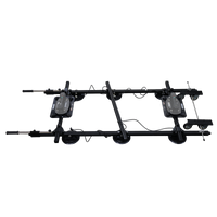 GRABO Panel Pro Modular Rail Suction Gripster System, 6 Cups, 441 lb