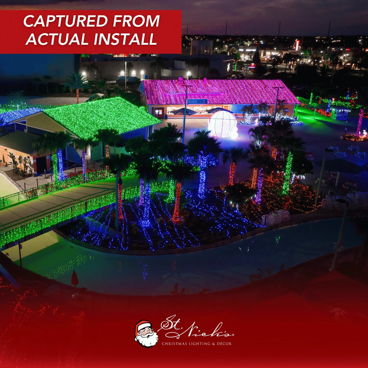 LED Mini Lights 5MM Purple Twinkle Green Wire 6" Spacing