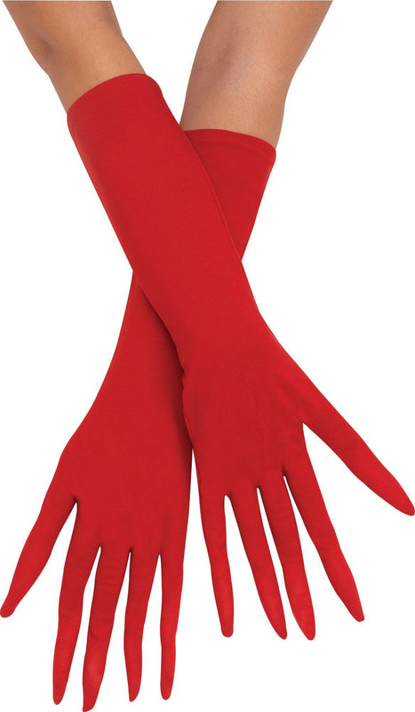 Pointy Finger Gloves Slenderman Horror Costume