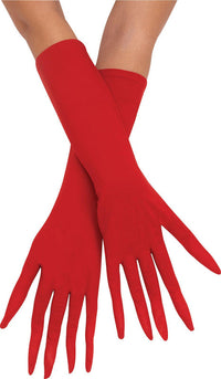Pointy Finger Gloves Slenderman Horror Costume