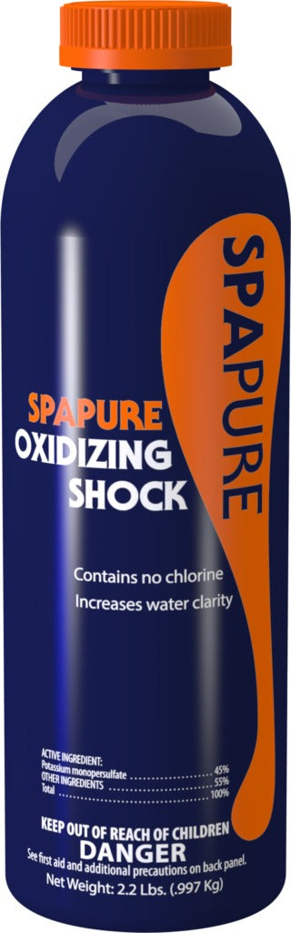 SpaPure Spa Oxidizing Shock 2.2 lb, Non-Chlorine MPS Shock for Hot Tubs