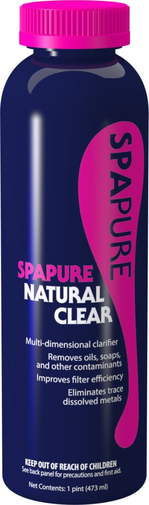 SpaPure Natural Clear 1 Pint Chitosan Biopolymer Spa and Hot Tub Clarifier