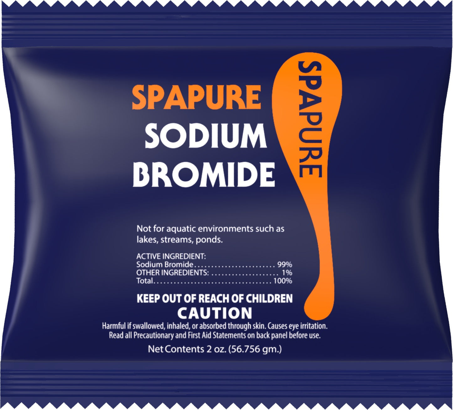 SpaPure Sodium Bromide 2 oz Single-Use Spa Bromide Reserve Pouch