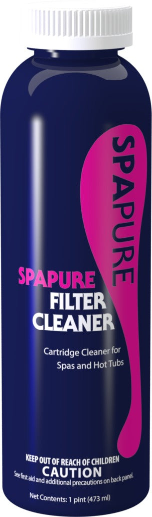 SpaPure Filter Cleaner 1 Pint Spa Cartridge Filter Degreaser