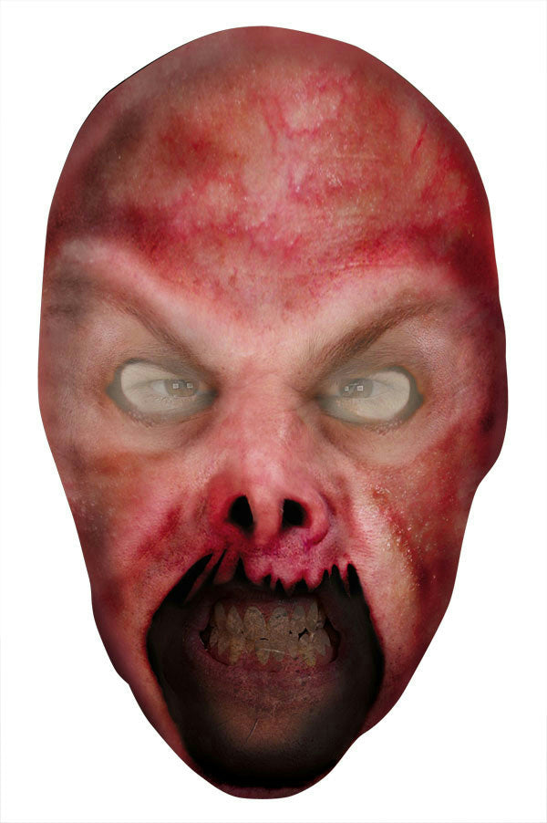 Skinned Alive Fire Demon Ghoul Nylon Full Stocking Mask for Halloween