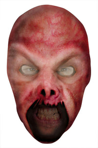 Skinned Alive Fire Demon Ghoul Nylon Full Stocking Mask for Halloween