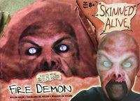 Skinned Alive Fire Demon Ghoul Nylon Full Stocking Mask for Halloween