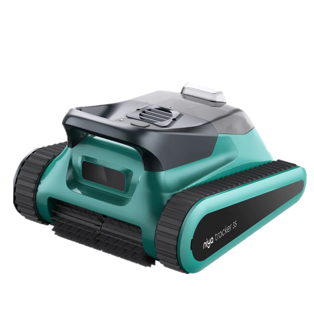 Maytronics Niya Tracker 35 Cordless Robotic Pool Cleaner, Floor Walls and Waterline, 07.009.0018
