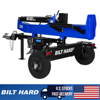 LOG-X Series 30-Ton Full Beam Gas Log Splitter: 7.5hp 223cc OHV Engine, 22.6" Stroke