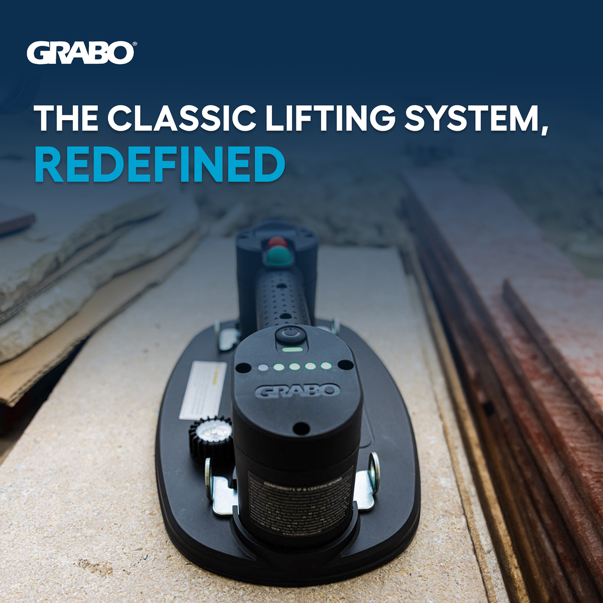 GRABO V2 Cordless Vacuum Suction Gripster