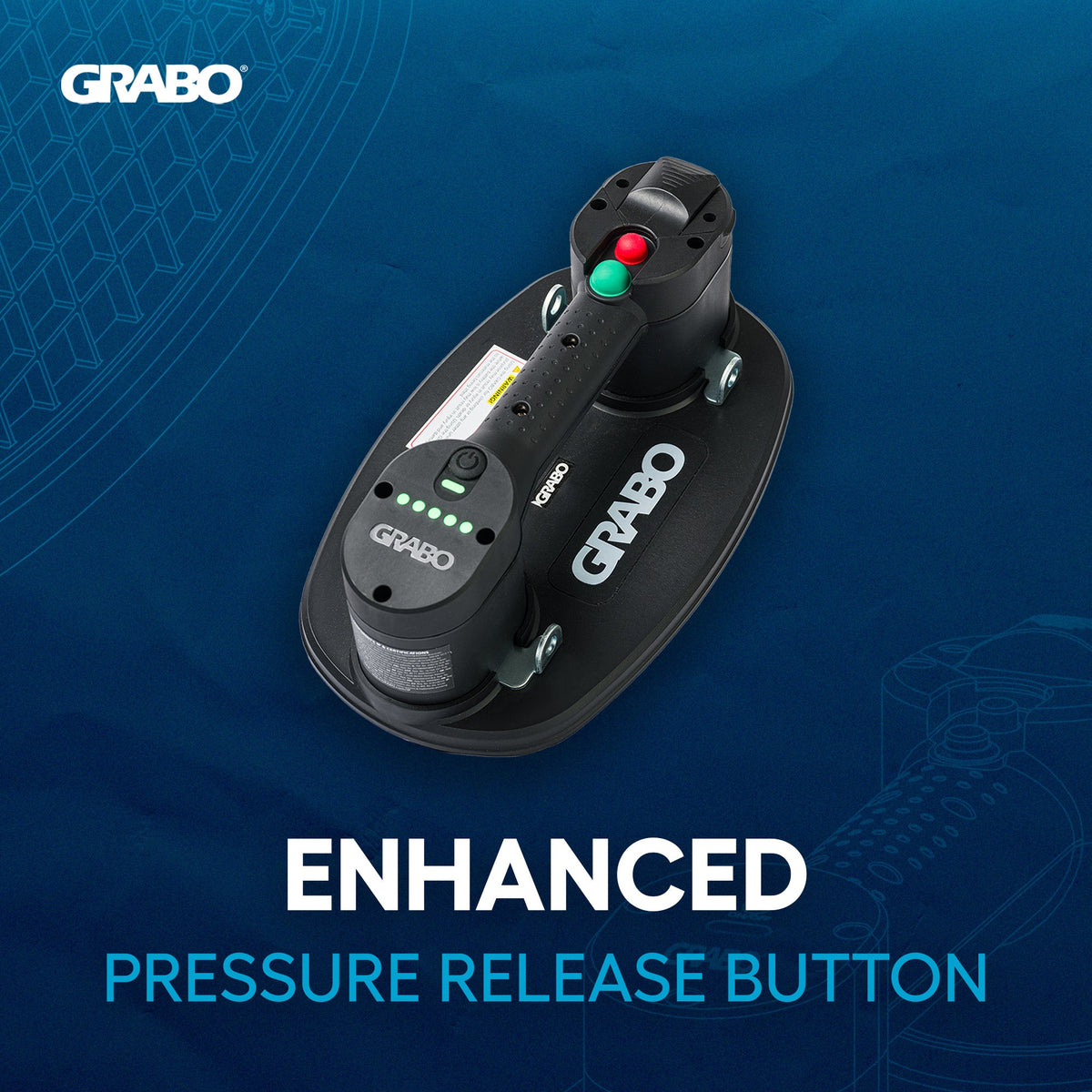 GRABO V2 Cordless Vacuum Suction Gripster