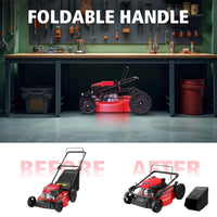 21" 144cc Gas Push 3-in-1 Lawn Mower V8721P