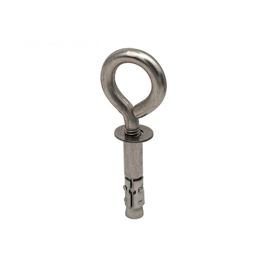 Meyco Wall Anchor Set, Eyelet, Pool Safety Cover Hardware, Part WAS