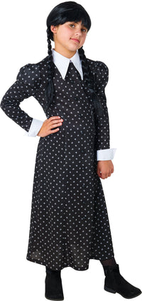 Wednesday Addams Child Dress Costume