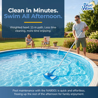 Deluxe Weighted Pool Vacuum Head for 1.25, feature detail (image 5)