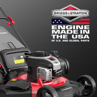 21'' 140cc Gas Push Lawn Mower w/ Briggs & Stratton E550 Engine B8621P