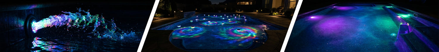 Pool Light Show