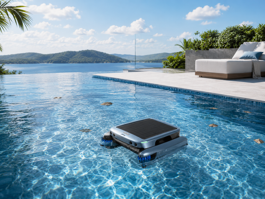 Solar Pool Skimmer