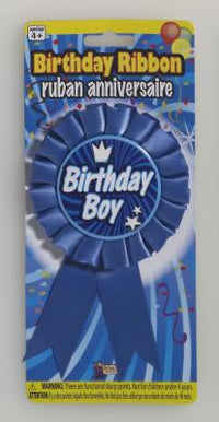 Birthday Winner Ribbon Award Accessory