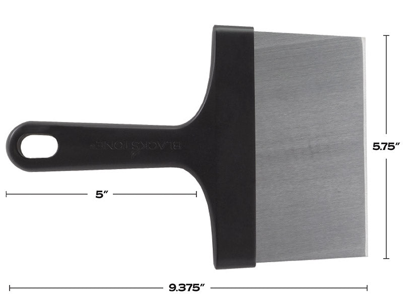 BLACKSTONE 6" SCRAPER W/PLASTIC HANDLE