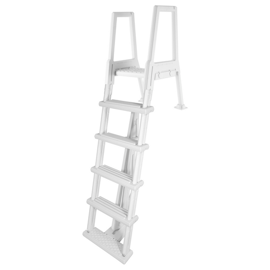 Blue Wave Heavy Duty 5-Tread Resin In-Pool Ladder for Above Ground Pools, NE1176