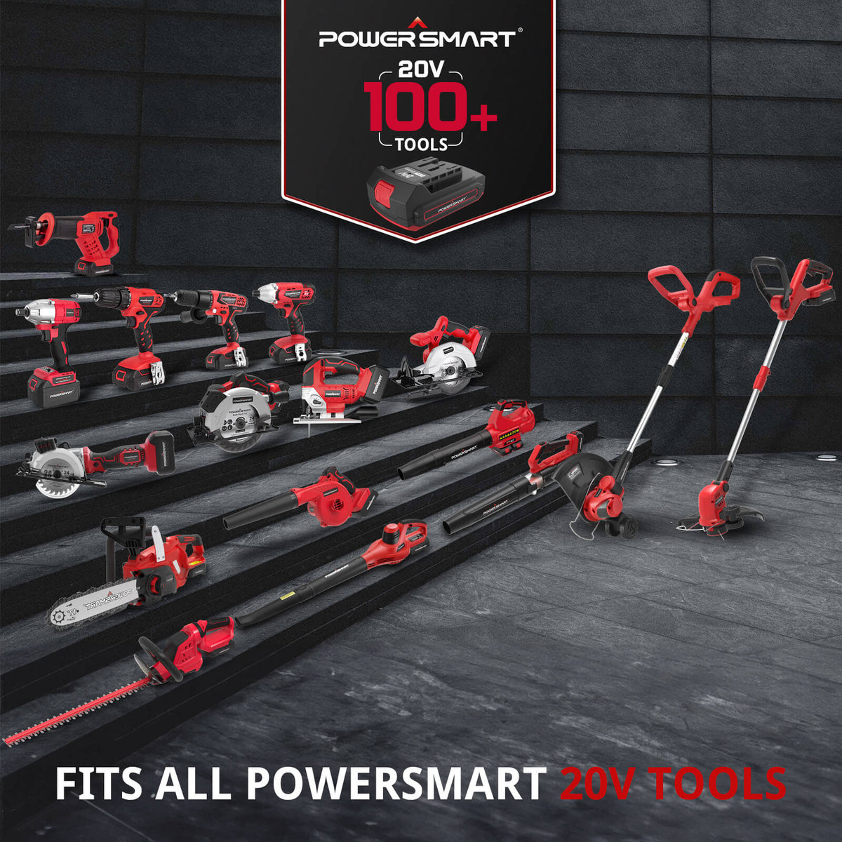 450CFM Cordless Leaf Blower w/ Two 20V Battery and Charger DB2201B