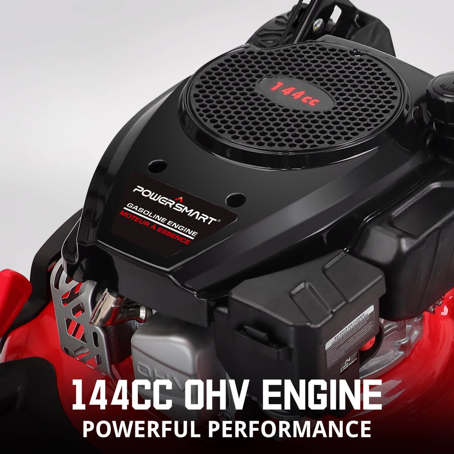 21" 144cc Gas Push 3-in-1 Lawn Mower & String Trimmer Combo Kit DB8621P+PS4532