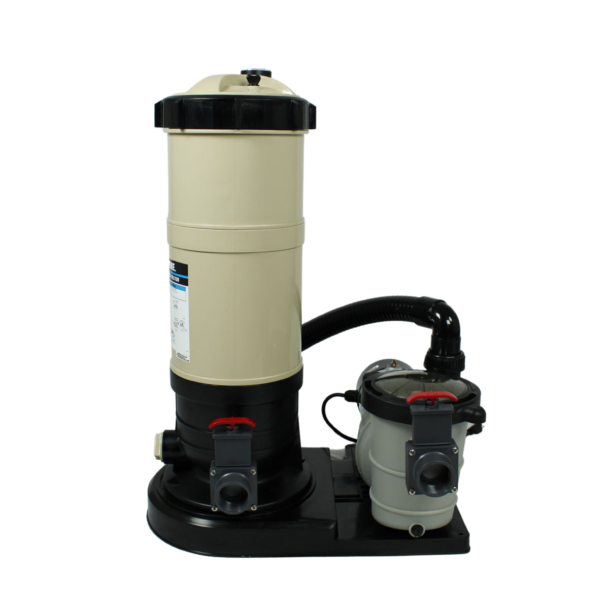 Blue Wave 90 Sq Ft Cartridge Filter System with 1 HP Pump for Above Ground Pools, NE635