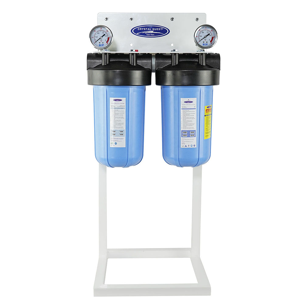 Compact Whole House Water Filter, Alkalizing (2-4 GPM | 1-2 people)