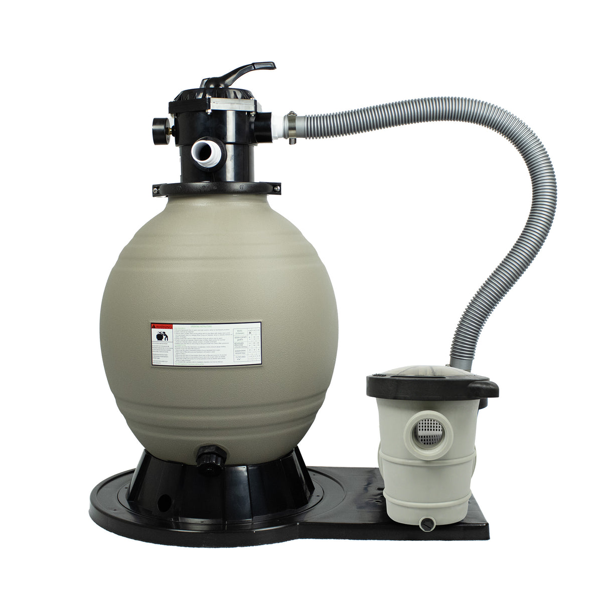 Blue Wave Sandman 22" Sand Filter System with 1.5 HP Dual-Speed Pump for Above Ground Pools, NE6170