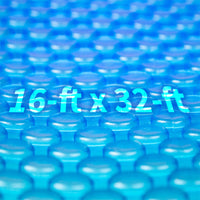 Blue Wave 16' x 32' Rectangle 12 Mil Blue Solar Cover for In-Ground Pools, product photo (image 8)