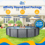 Affinity 15' Round above-ground pool package, feature detail (image 2)