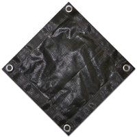 Arctic Armor Rugged Mesh 18' x 36' In-Ground Mesh Winter Pool Cover, Black, 5' Overlap, material swatch (image 4)