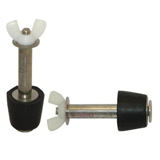 Technical Products #4 Extended Winter Plug with Bolt & Spacer, 3/4" & 1" Pipe, Pool Closing Plug FF1040