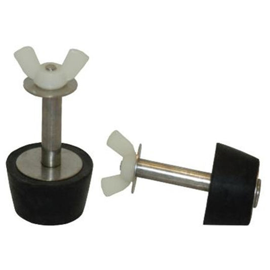 Technical Products #8 Extended Winter Plug with Bolt & Spacer, 1-1/2" Pipe, Pool Closing Plug FF1080