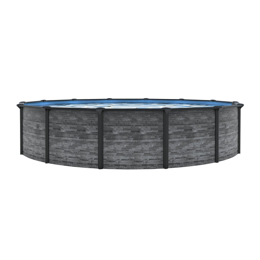 18' Round Above-Ground Pool with 52" Steel Wall | Marbella | 15-Year Warranty