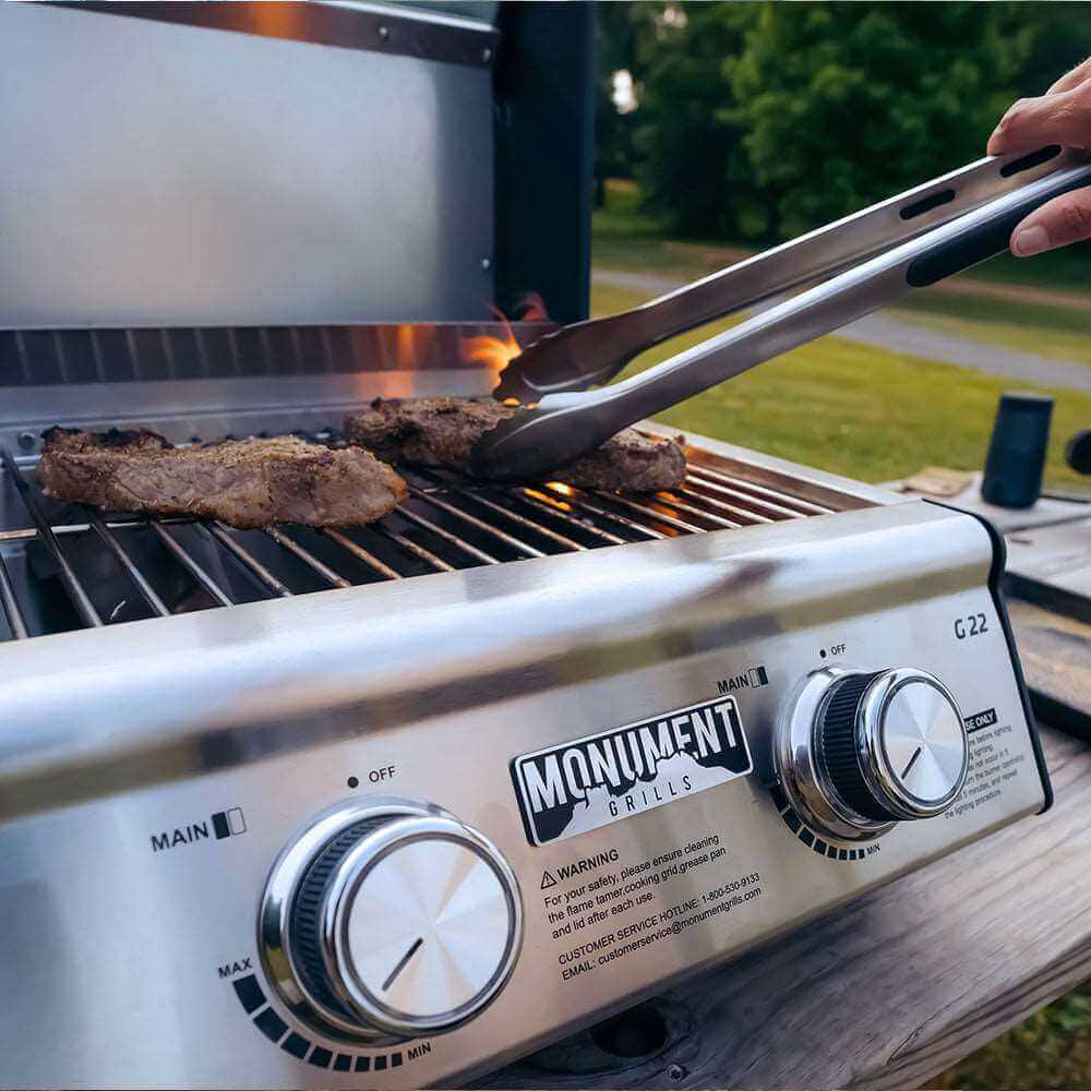 G22 | Stainless Tabletop Propane Gas Grill